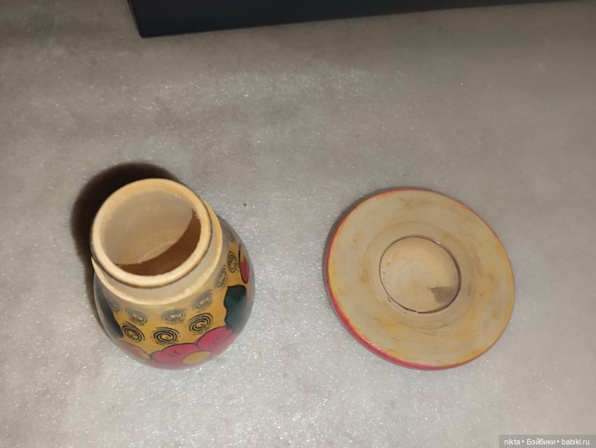 Деревянная игрушка СССР Гриб (фото 5)