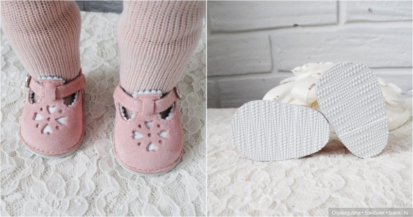 Замшевые сандалии для Moppets Meadow dolls (фото 7)