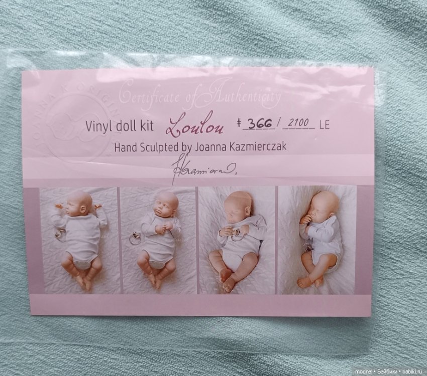 Оригинальный молд Lou lou от Joanna Kazmierczak (фото 4)