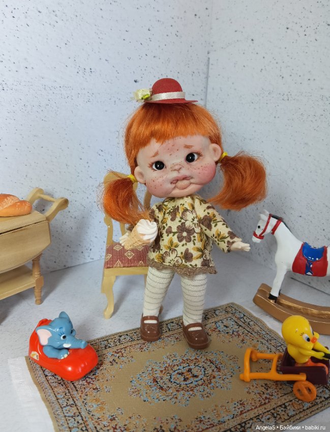 Хомячок ob11 — Авторские куклы (фото 8)