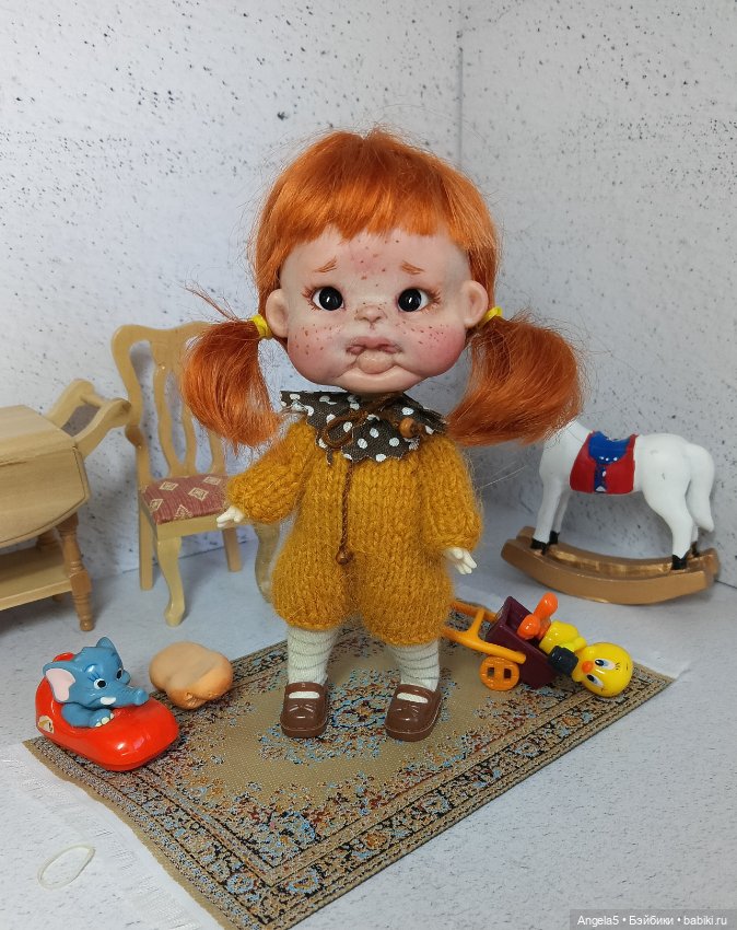 Хомячок ob11 — Авторские куклы (фото 4)