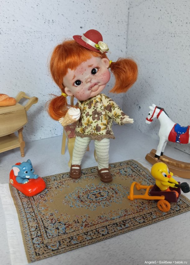 Хомячок ob11 — Авторские куклы (фото 6)