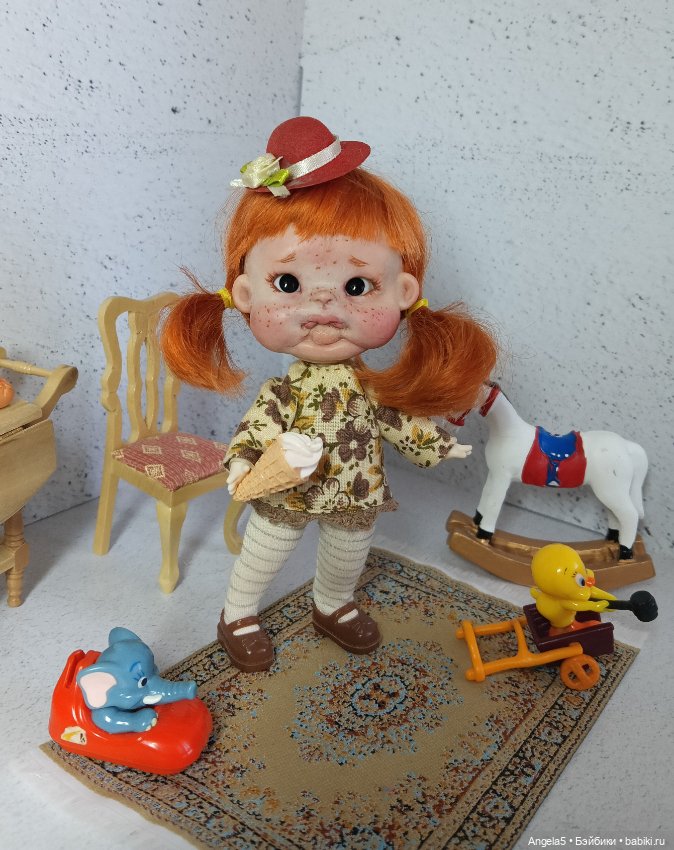 Хомячок ob11 — Авторские куклы (фото 7)