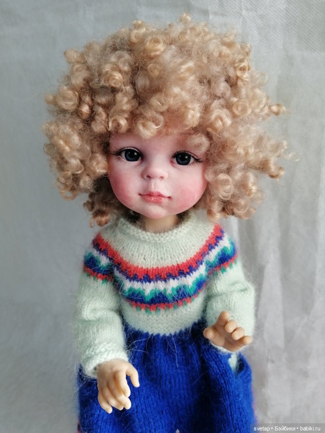 Кудряшка Маняша ООАК от Paola Reina (фото 3)