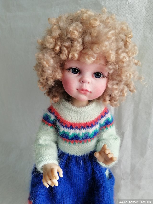 Кудряшка Маняша ООАК от Paola Reina