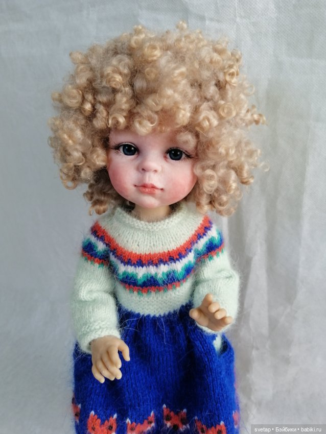 Кудряшка Маняша ООАК от Paola Reina (фото 4)