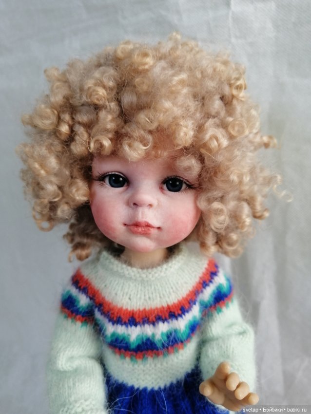 Кудряшка Маняша ООАК от Paola Reina (фото 5)