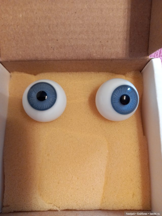 Глаза стекло Лауша 24 мм — Глаза для кукол (фото 2)