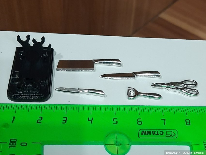 Набор на кухню — Миниатюра для кукол (фото 6)