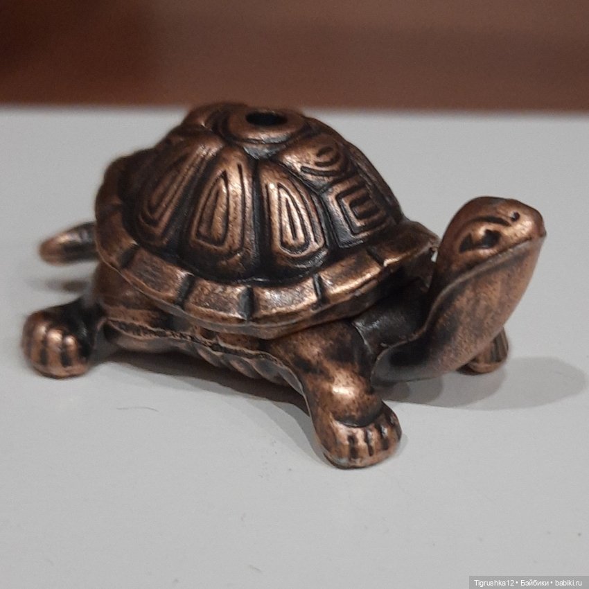 Черепашка металл — Миниатюра для кукол (фото 2)
