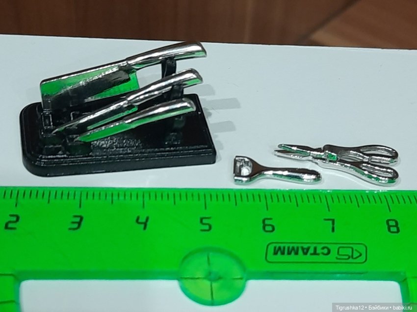 Набор на кухню — Миниатюра для кукол (фото 5)