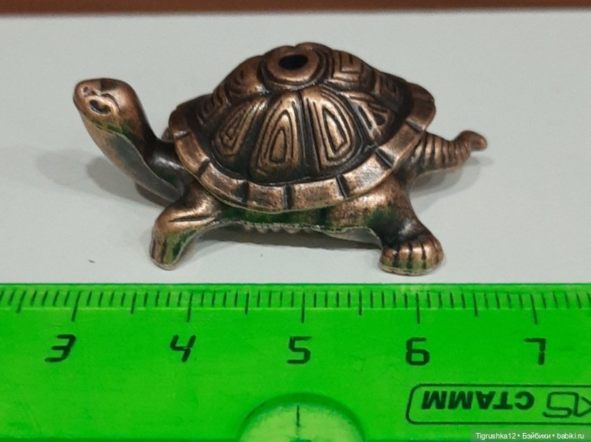 Черепашка металл — Миниатюра для кукол (фото 4)