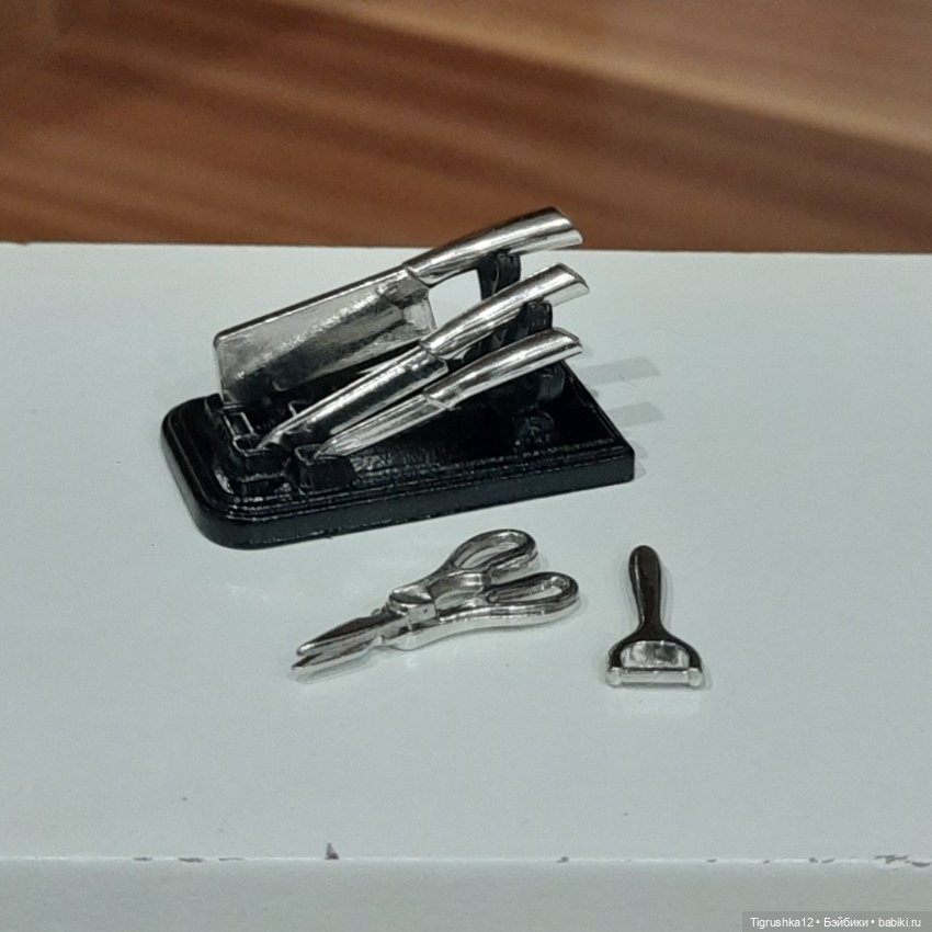 Набор на кухню — Миниатюра для кукол (фото 2)