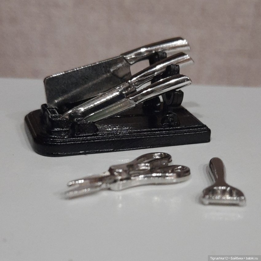 Набор на кухню — Миниатюра для кукол (фото 3)