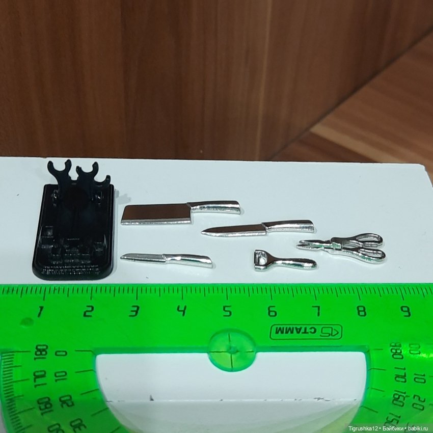 Набор на кухню — Миниатюра для кукол (фото 7)