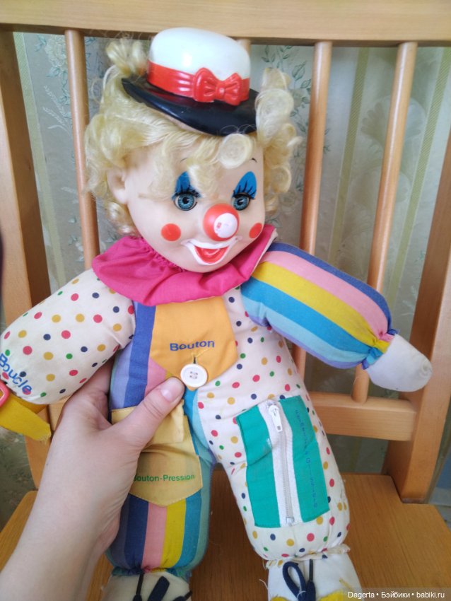 Редкий клоун Гдр — Винтажные куклы и игрушки детства
