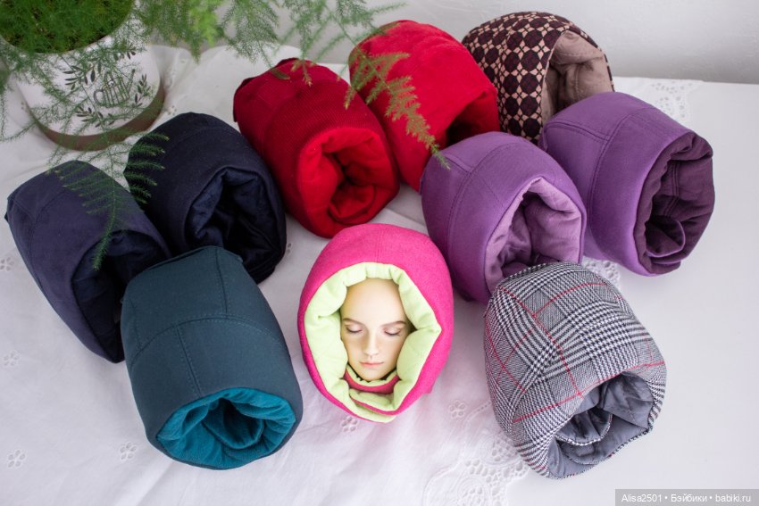 Шапочка-переноска для Bjd голов (фото 5)