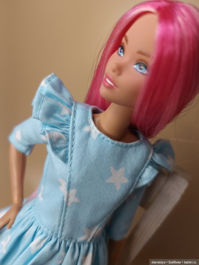 Платье для кукол типа Барби Barbie (фото 4)