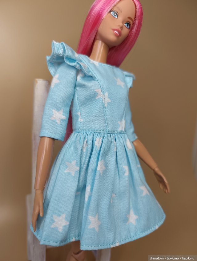 Платье для кукол типа Барби Barbie (фото 6)