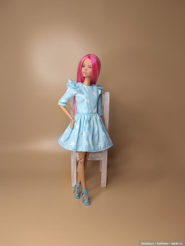 Платье для кукол типа Барби Barbie