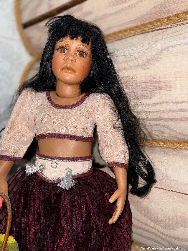 Фарфоровая кукла Renata Hockh (фото 3)