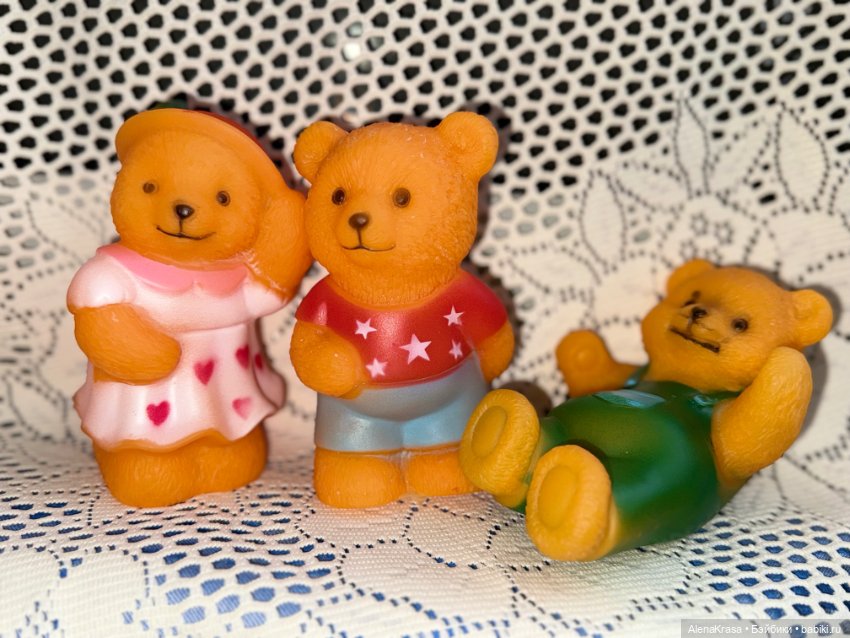 Мишки резиновые — Игрушки для детей