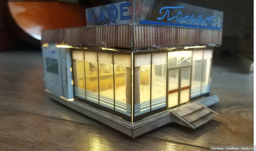 Бумажный конструктор для кукольного интерьера 2 (фото 5)