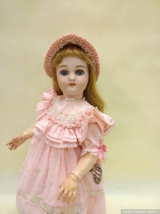 Заводная, механическая кукла Roulet&Decamps, Simon&Halbig (фото 2)