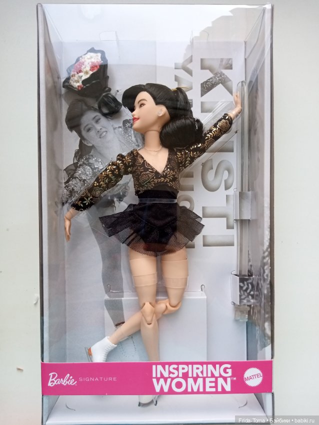 Барби Кристи Ямагучи фигуристка МТМ петит