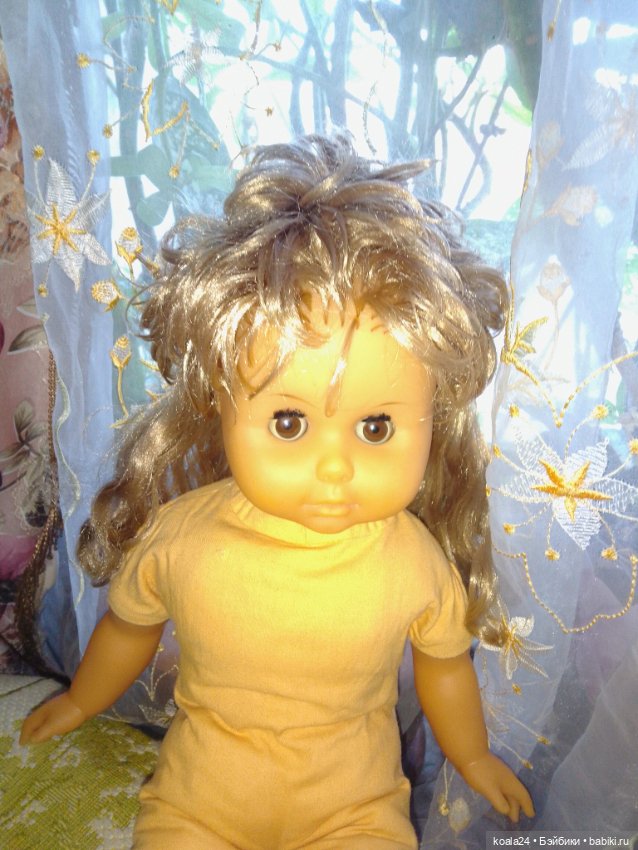 Кукла мягконабивная ГДР — Винтажные куклы и игрушки детства (фото 3)