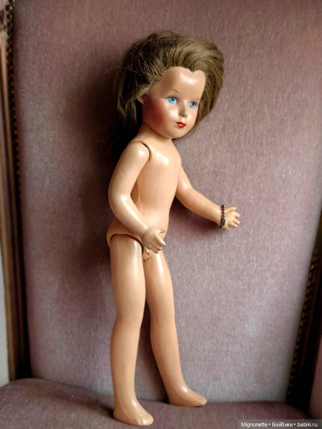 Monica- "живые волосы" — Антикварные куклы (фото 2)