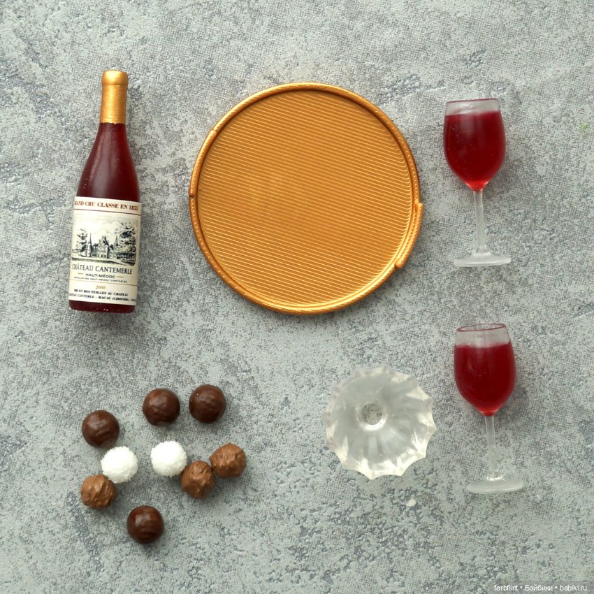 Винный набор №4 в масштабе 1:6 (фото 4)