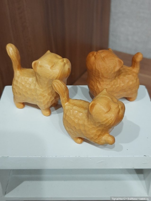 Котики дерево — Миниатюра для кукол