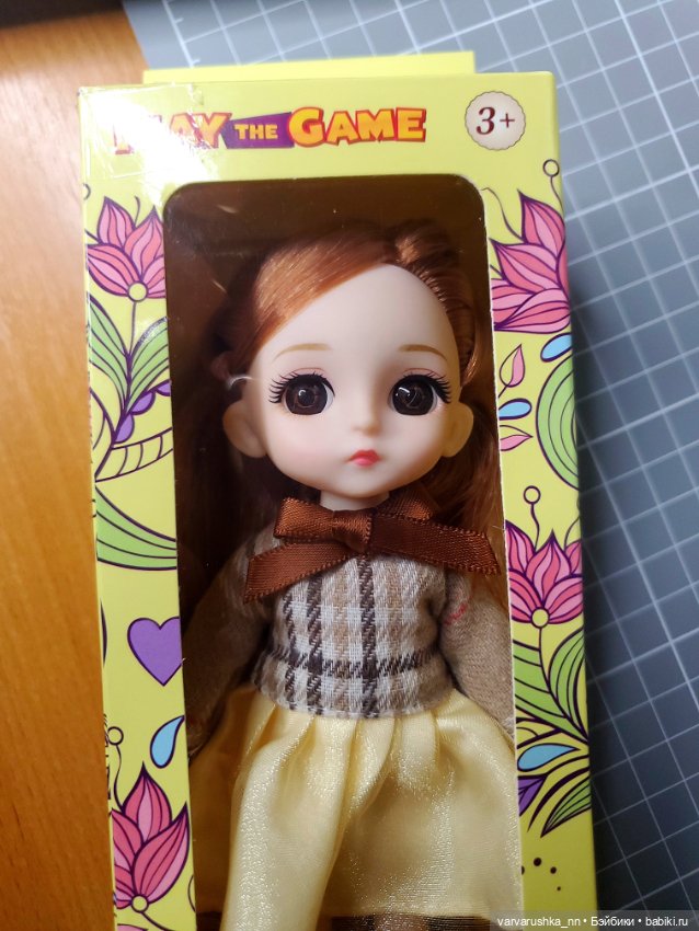 Кукла шарнирная Алиса 16 см