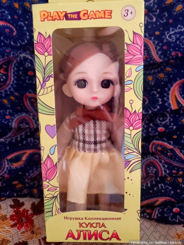 Кукла шарнирная Алиса 16 см (фото 2)