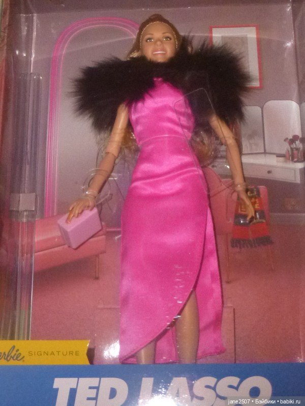 Коллекционная шарнирная Барби Barbie Ted Lasso Keeley Jones NRFB