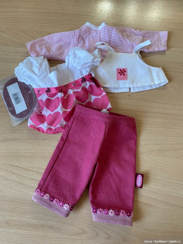 Аутфиты разных кукол Gotz (фото 6)