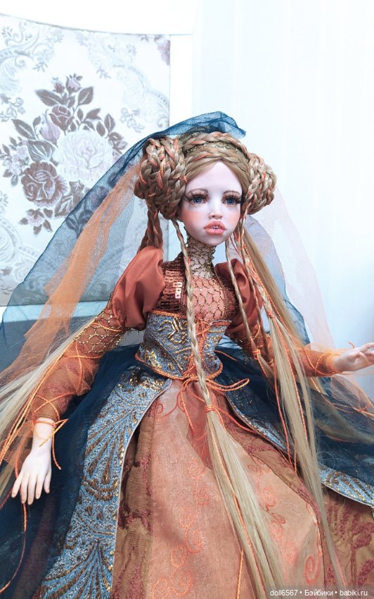 Оливия — Авторские куклы (фото 2)
