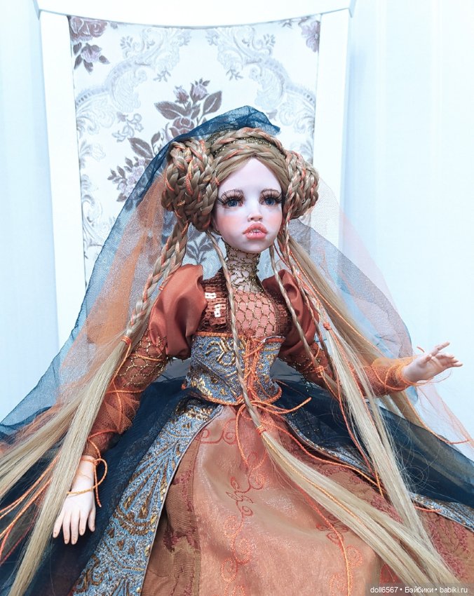 Оливия — Авторские куклы (фото 6)