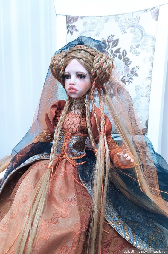 Оливия — Авторские куклы (фото 3)