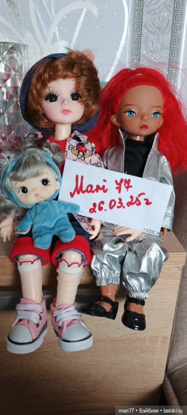 Лот из трех кукол — Шарнирные куклы (не BJD) (фото 8)