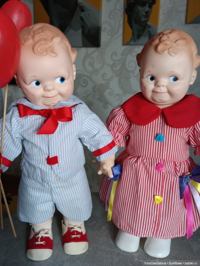 Кьюпи Cameo большой — Винтажные куклы и игрушки детства