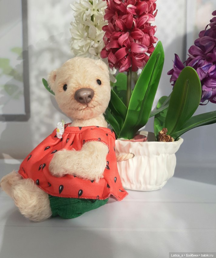 Тедди девочка — Авторские игрушки (фото 3)