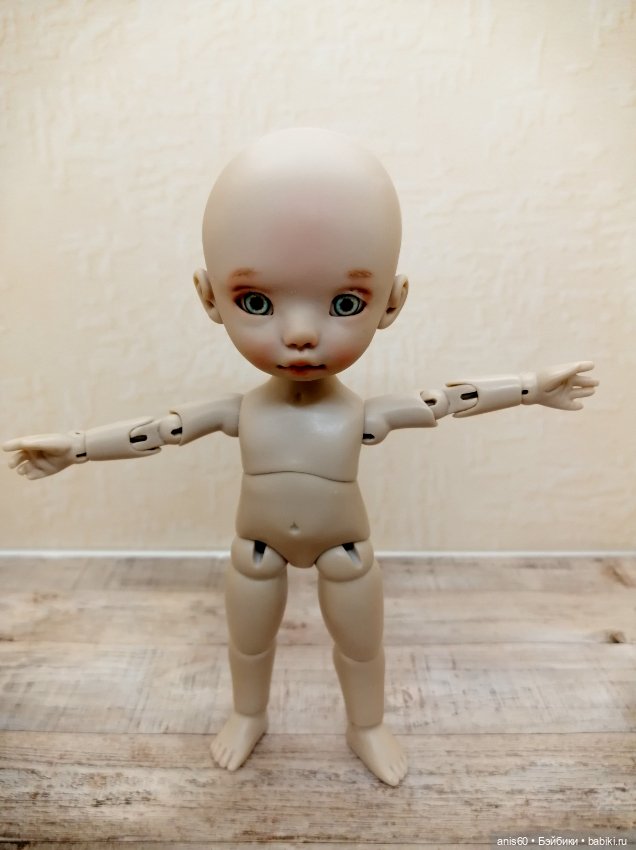 Антошка авторская кукла БЖД О. Бабаевой (молд Викки)