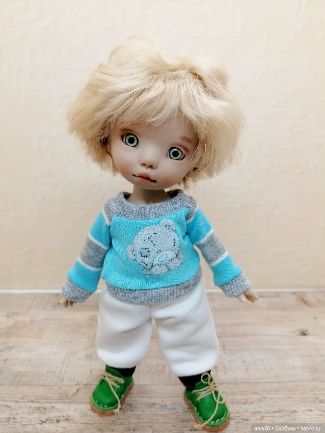 Антошка авторская кукла БЖД О. Бабаевой (молд Викки) (фото 5)