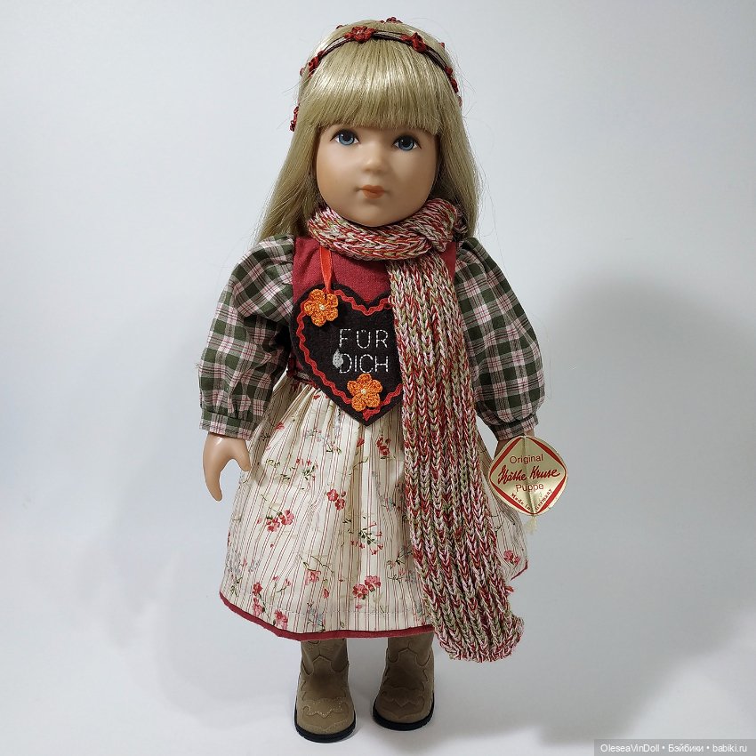 Sophie от Kathe Kruse. Винтажная Немецкая Виниловая Кукла. Circa 1990-х (фото 7)