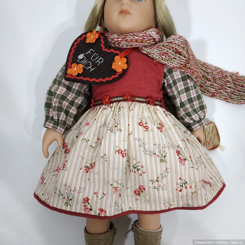 Sophie от Kathe Kruse. Винтажная Немецкая Виниловая Кукла. Circa 1990-х