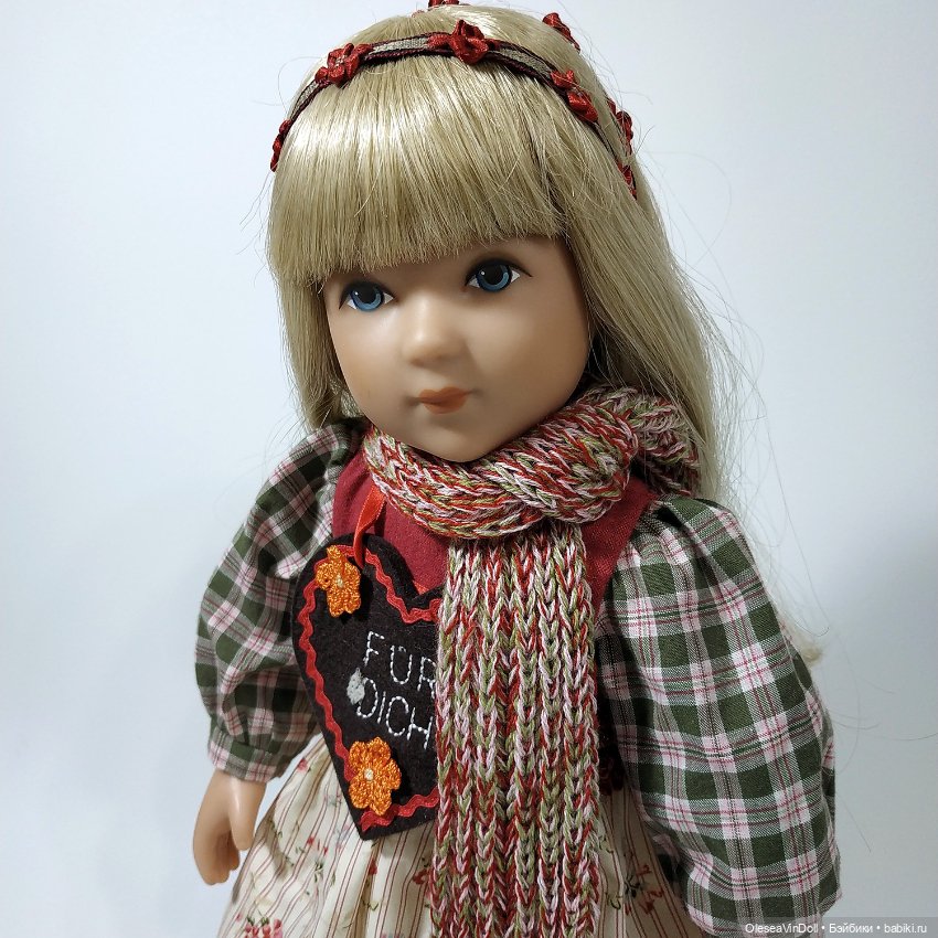 Sophie от Kathe Kruse. Винтажная Немецкая Виниловая Кукла. Circa 1990-х (фото 6)