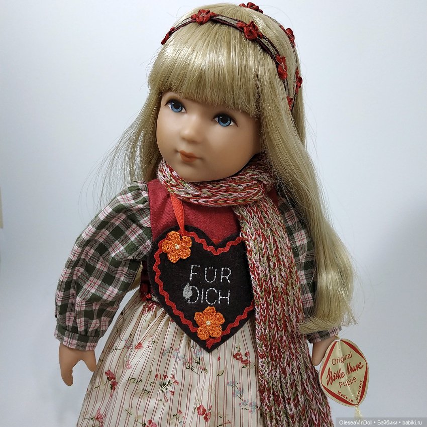 Sophie от Kathe Kruse. Винтажная Немецкая Виниловая Кукла. Circa 1990-х (фото 5)