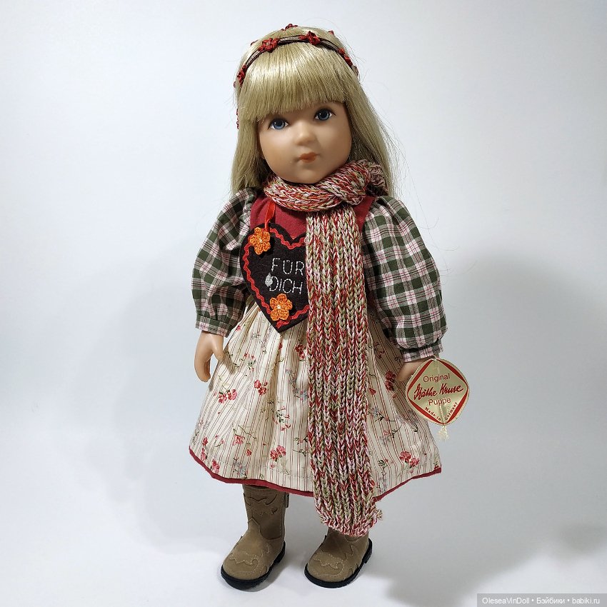 Sophie от Kathe Kruse. Винтажная Немецкая Виниловая Кукла. Circa 1990-х (фото 9)